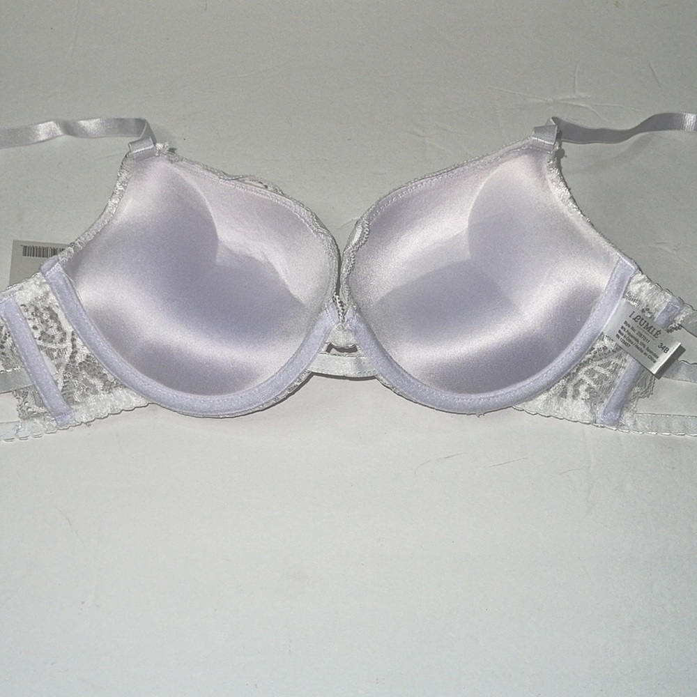 SUPER PUSH UP EXTREME PADDED MAXIMUM LIFT ADD 2 CUP SIZE BOMBSHELL 3 HOOKS BRA